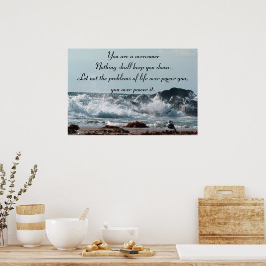 Overcomer_ Afdrukken Poster (Keuken)