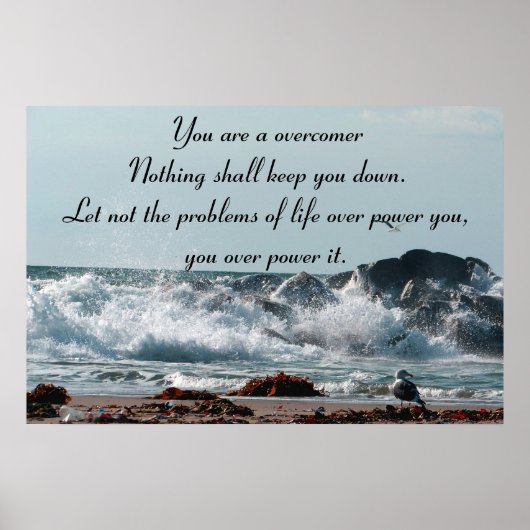 Overcomer_ Afdrukken Poster (Voorkant)