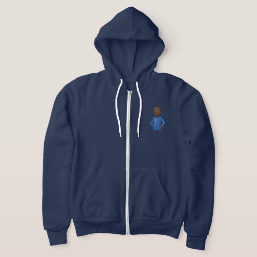 Overcomer zip hoodie (Laagn)