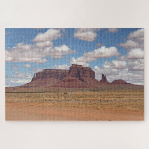 Overdag. Foto van Monument Valley. Legpuzzel
