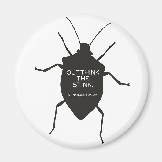Overdenk de Stink (Bug) Magneet (Voorkant)