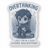 Overdenken Sticker (Voorkant)