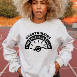 Overdenken, Zelfzorg & Mentaal Gezondheidsbewustzi Trui