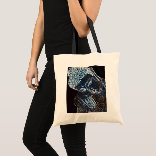 Overdenkende Boeddha Bag Tote Bag (Voorkant (product))