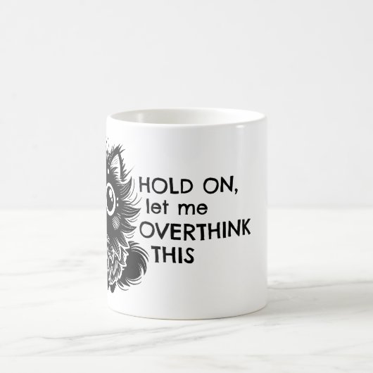 Overdenkende Cat Koffiemok (Center)