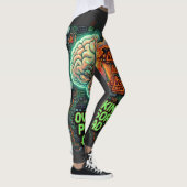 Overdenkende Processor Overbelasting Grappige Tech Leggings (Rechts)