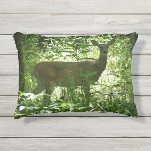 Overdenkende schoonheid - accent kussen