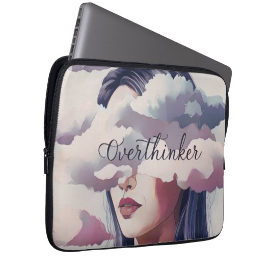 Overdenker Laptop Sleeve (Voorkant Rechts)