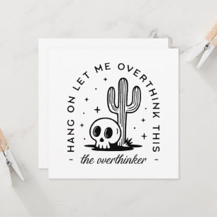 Overdenker overdenkt grappige citaten