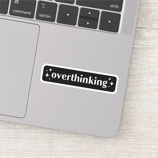Overdenking Sticker (Detail)