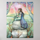 Overdenking van het Poster van Guinivere door Moll (Voorkant)