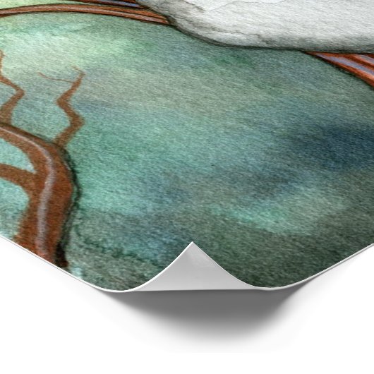 Overdenking van het Poster van Guinivere door Moll (Hoek)