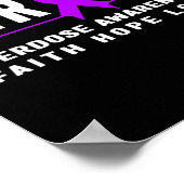 Overdose Strong - Addiction Awareness Poster (Hoek)