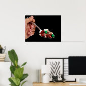 Overdoseerlepel Poster (Thuiskantoor)