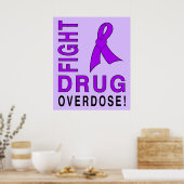 Overdosering van geneesmiddelen poster (Keuken)