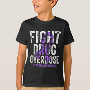 Overdosering van Paars remmende opioïden T-shirt
