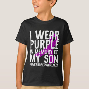 Overdosis bewustzijn Geheugen van overleden zoon d T-shirt