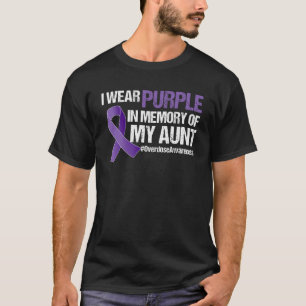 Overdosis Bewustzijn Paarse lint Geheugen van mijn T-shirt