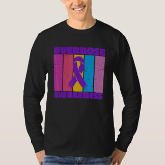 Overdosis Bewustzijn Retro Vintage T-shirt