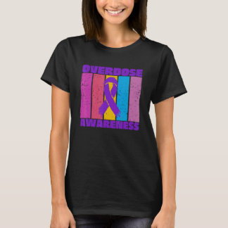 Overdosis Bewustzijn Retro Vintage T-shirt
