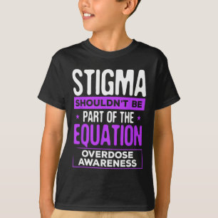 Overdosis Bewustzijn Sterkte Is Strijd Met Glimlac T-shirt