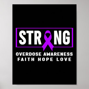 Overdosis Sterk - Verslavingsbewustzijn Poster