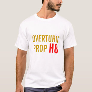 Overdrachtvoorstel 8, Californië T-shirt