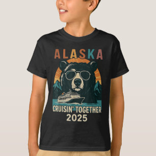 Overeenkomende familie vrienden en groep Alaska cr T-shirt