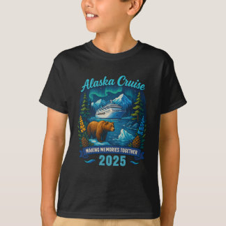 Overeenkomende familie vrienden en groep Alaskaans T-shirt