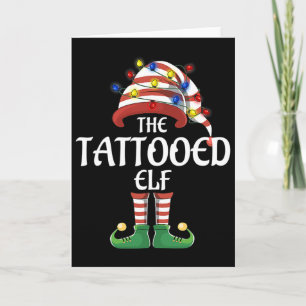 Overeenkomende gezinsgroep I'm The Tattooed Elf Ke Kaart