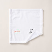 Overeenkomende handdoekset bad handdoek (Wasdoekje)