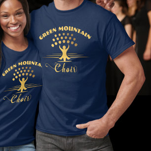 Overeenkomende naam Logo Choir Group T-shirt