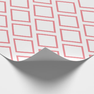 Overeenkomende vierkante ID Cadeaupapier