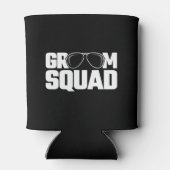 Overeenkomstige Bruidsjonker Groep Squad Bachelorf Blikjeskoeler (Achterkant)