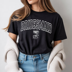 Overeenkomstige bruidsmeisjes shirt voor vrijgezel