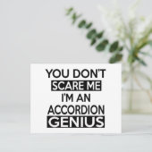 OVEREENKOMSTIGE GENIUS DESIGN BRIEFKAART (Staand voorkant)