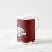 OVERFLOW Bone China Mug par Adiela Akoo (Devant droit)