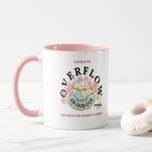 OVERFLOW Mug conçu par la poète Adiela Akoo