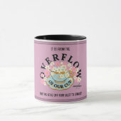 OVERFLOW Mug par Adiela Akoo (Centre)