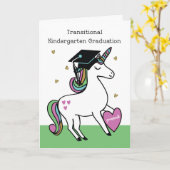 Overgangskleuterschool Afstuderen Gefeliciteerd Kaart (Gele Bloem)