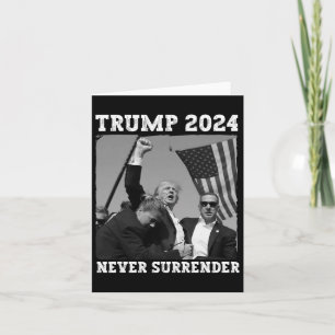 Overgave Trump 2024 Shirt Save America Trump Kaart