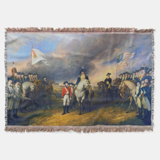 Overgave van Lord Cornwallis Deken (Voorkant)