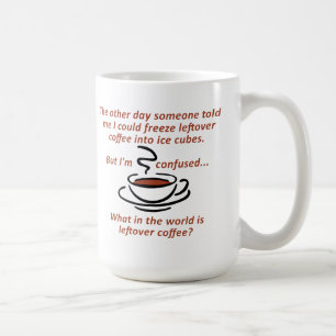 Overgebleven Koffie Grappige Mok