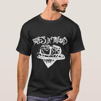 overgeef mijn hart' (wit) t-shirt
