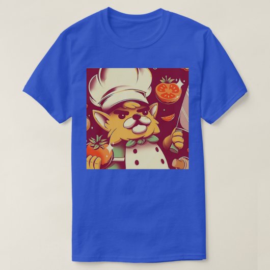 Overgekookt CatChef 2 T-shirt (Design voorkant)