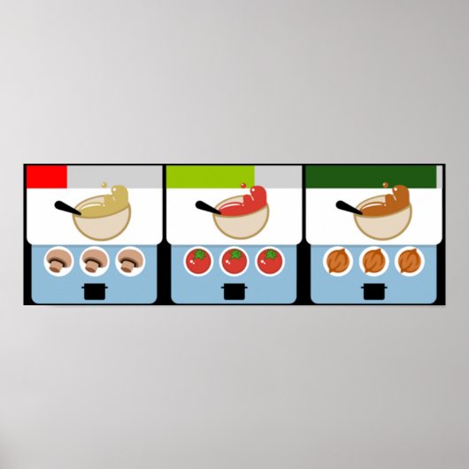 Overgekookt - te zuiveren soep poster (Voorkant)