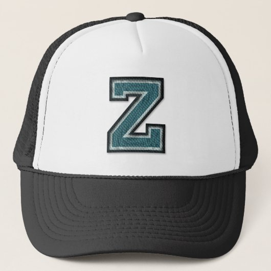 Overgekookte letter Z Trucker Pet (Voorkant)
