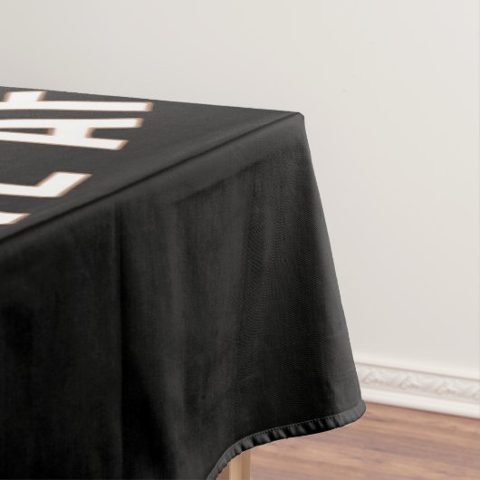 Overgestimuleerde en feestelijke AF Raccoon Espres Tafelkleed (Voorbeeld)