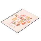 Overgestimuleerde Moms Club - Relatable en Real Notitieboek (Linkerzijde)