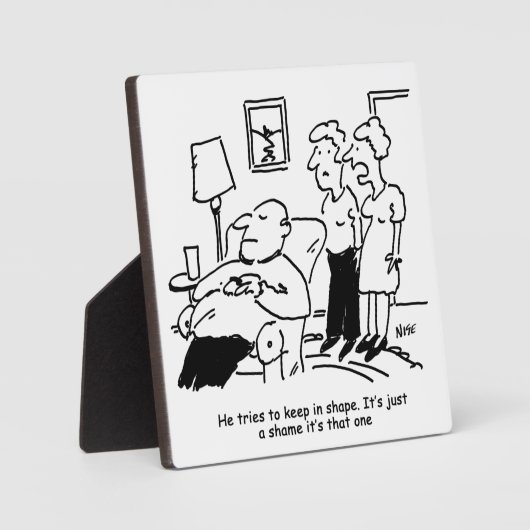 Overgewicht ongeschikt Man voor bijen probeert ges Fotoplaat (Voorkant)